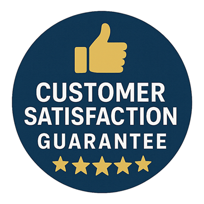 100% Satisfaction Guarantee